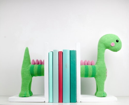 Receita Dino Segura Livro Amigurumi