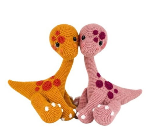 Receita Dinossauro Amigurumi