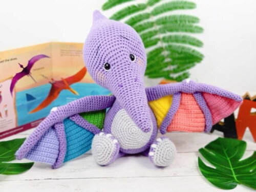 Receita Dinossauro Amigurumi