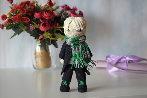 Receita Draco Amigurumi