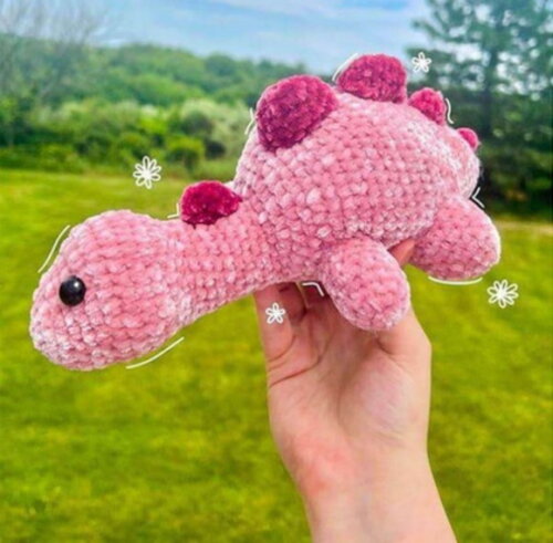 Receita Dragão Amigurumi
