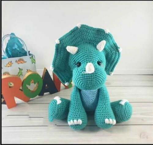 Receita Dragão Amigurumi