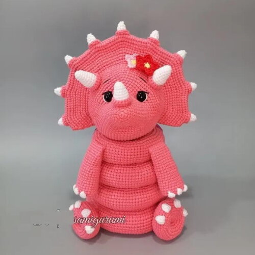 Receita Dragão Encaixe Amigurumi