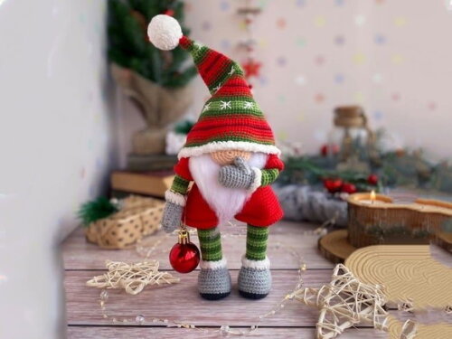 Receita Duende Amigurumi
