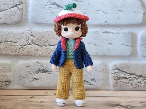 Receita Dustin Stranger Things Amigurumi (2)