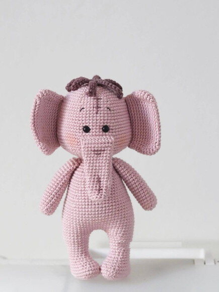 Receita Elefante Amigurumi