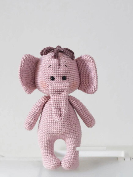 Receita Elefante Amigurumi