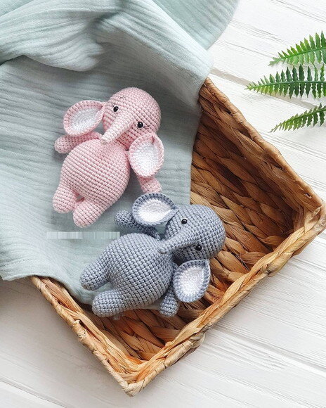 Receita Elefante Amigurumi