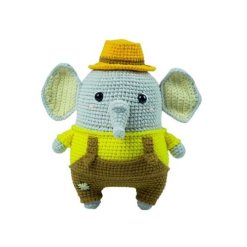 Receita Elefante Amigurumi