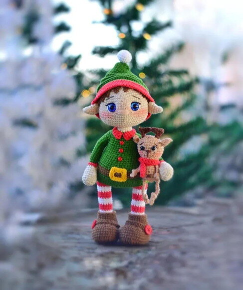 Receita Elfo Amigurumi
