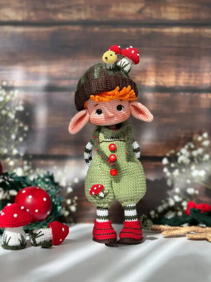 Receita Elfo Amigurumi