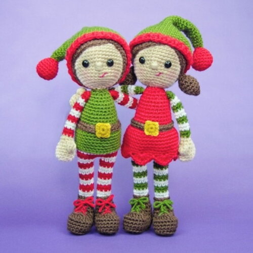 Receita Elfos Amigurumi
