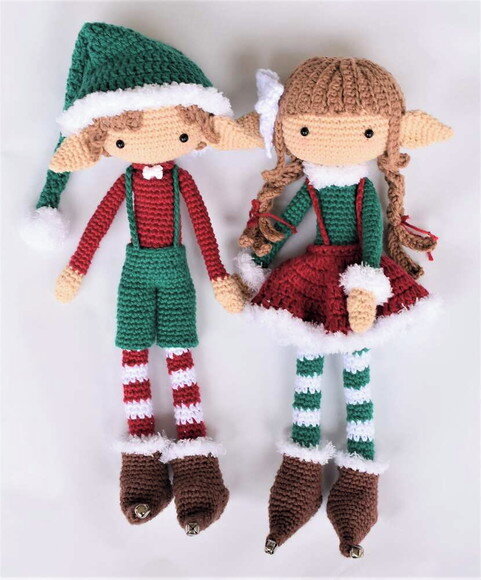 Receita Elfos Amigurumi