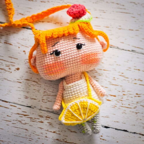Receita em PDF - Boneca Amigurumi