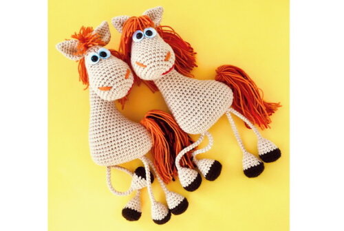 Receita em PDF - Cavalo Amigurumi