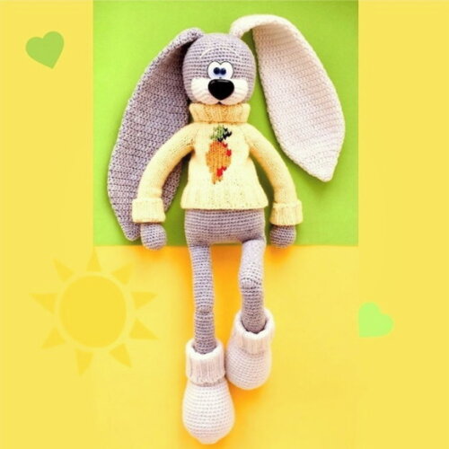 Receita em PDF - Coelho Amigurumi