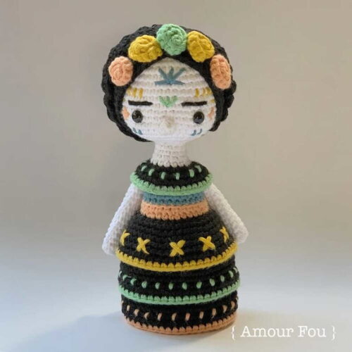 Receita em PDF - Frida Amigurumi