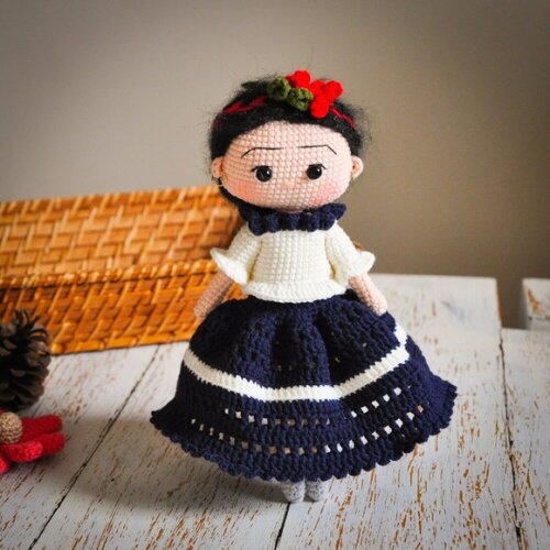 Receita em PDF - Frida Amigurumi