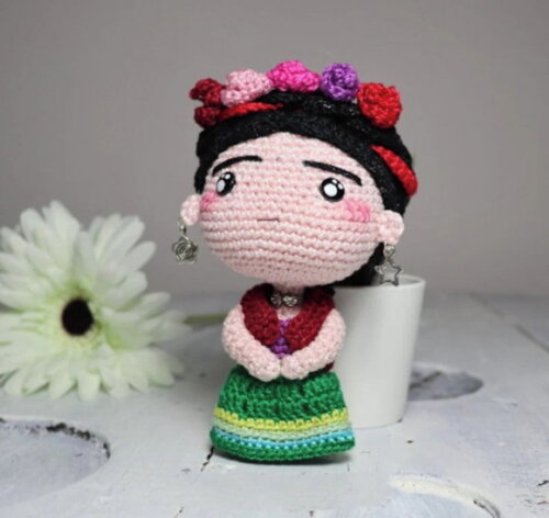 Receita em PDF - Frida Amigurumi