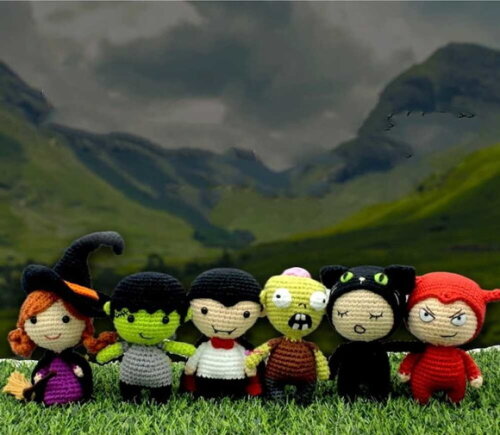 Receita em PDF - Halloween Amigurumi