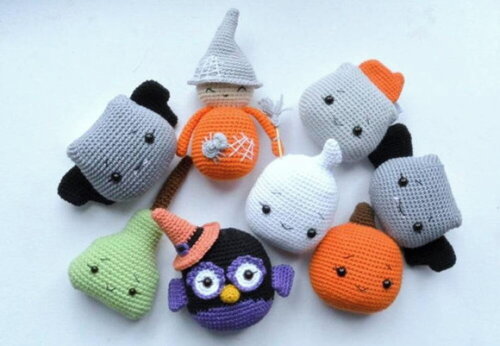 Receita em PDF - Halloween Amigurumi