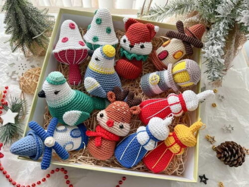Receita Enfeite Amigurumi