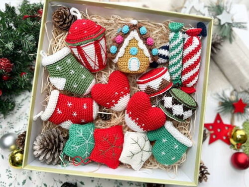 Receita Enfeite de Natal Amigurumi