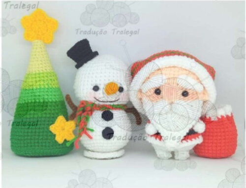 Receita Enfeite de Natal Amigurumi