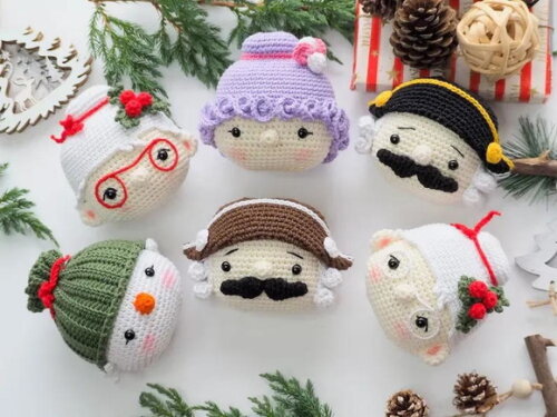 Receita Enfeite Natalino Amigurumi