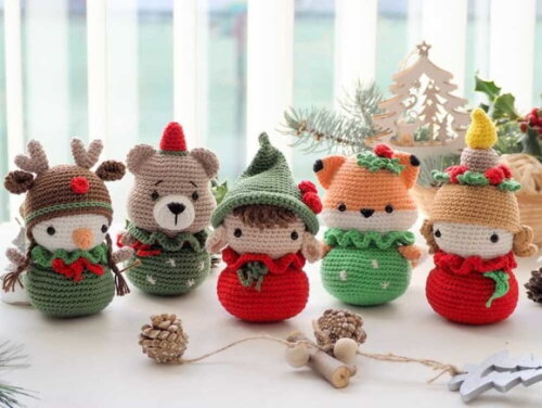 Receita Enfeite de Natal Amigurumi