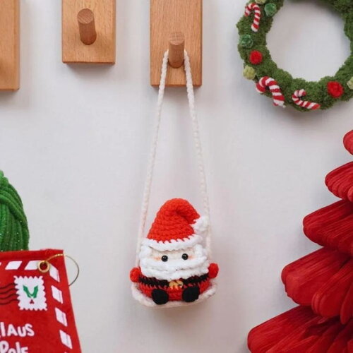 Receita Enfeite Papai Noel Amigurumi