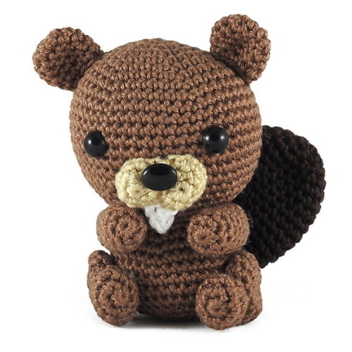 Receita Esquilo Amigurumi