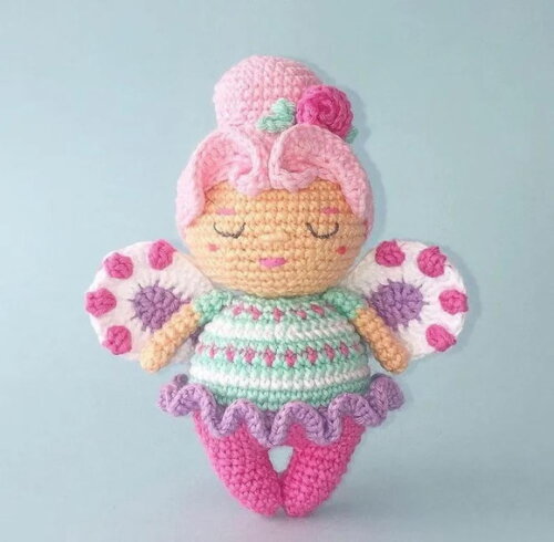 Receita Fada Amigurumi