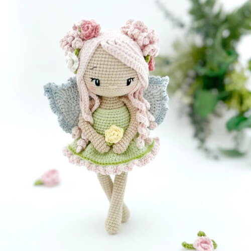 Receita Fada Amigurumi