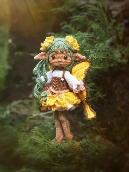 Receita Fada Amigurumi