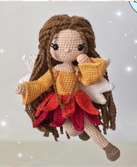 Receita Fada Amigurumi