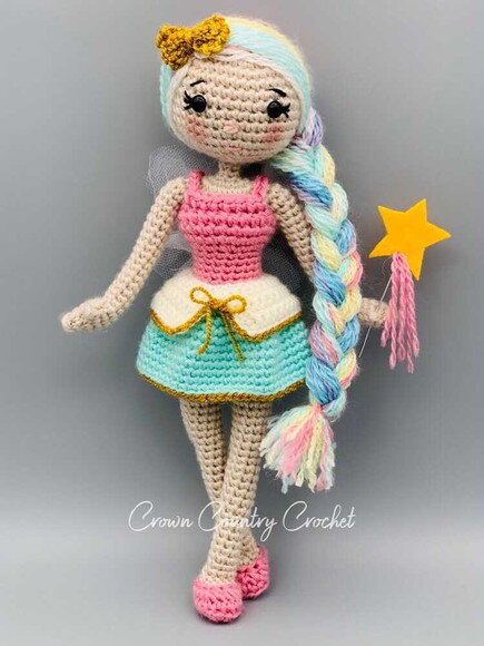 Receita Fada Amigurumi