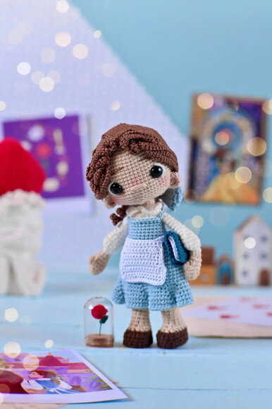 Receita Faxineira Amigurumi