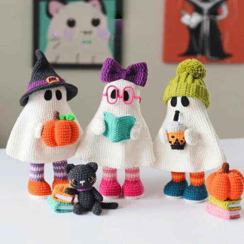 Receita Fantasma Amigurumi