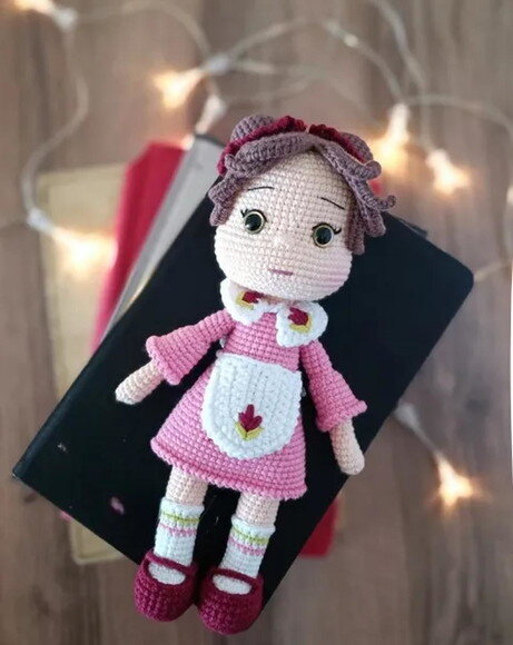 Receita Faxineira Amigurumi