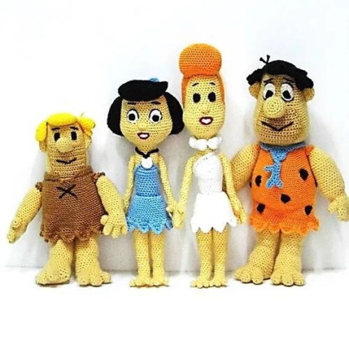 Receita Flinston Amigurumi