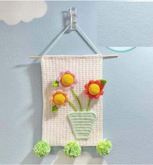 Receita Flamula Jardim Amigurumi