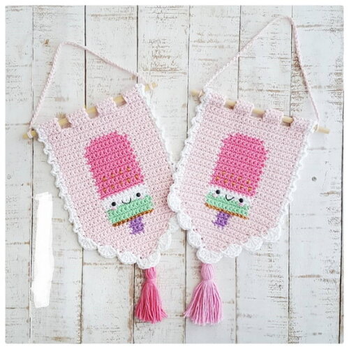 Receita Flamula Picole Amigurumi
