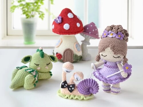 Receita Floresta Encantada Amigurumi