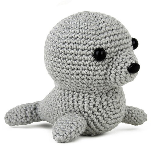 Receita Foca Amigurumi