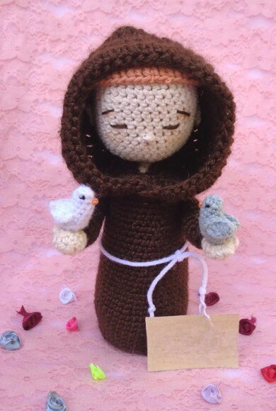 Receita Francisco de Assis Amigurumi