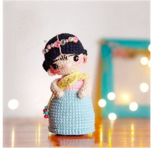 Receita Frida Amigurumi