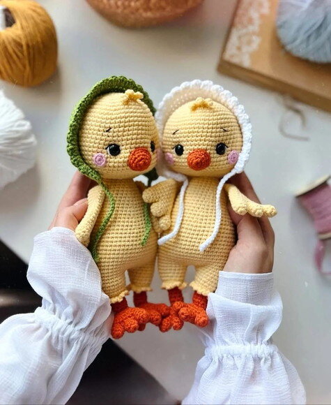 Receita Galinha Amigurumi