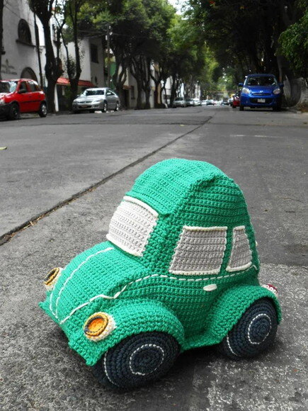 Receita Fusquinha Amigurumi