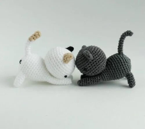 Receita Gatinho Amigurumi